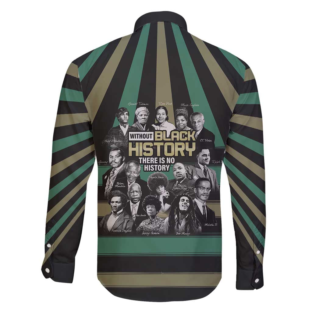 Without Black History There Is No History Family Matching Short Sleeve Bodycon Dress and Hawaiian Shirt African Hub