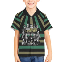 Without Black History There Is No History Family Matching Short Sleeve Bodycon Dress and Hawaiian Shirt African Hub