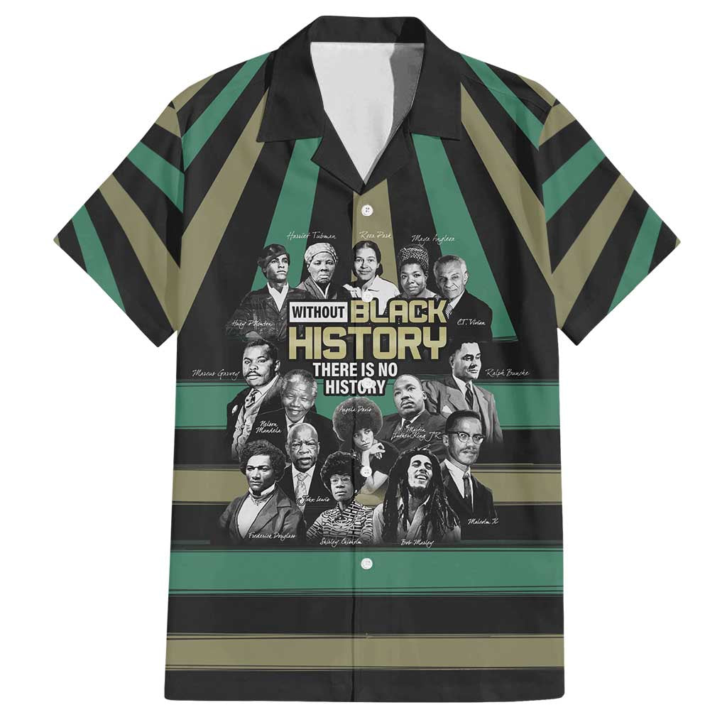 Without Black History There Is No History Family Matching Summer Maxi Dress and Hawaiian Shirt African Hub