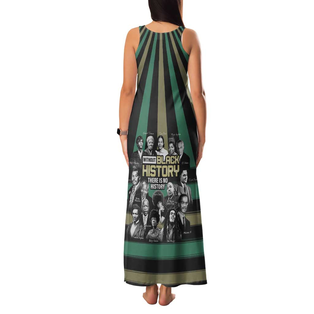 Without Black History There Is No History Family Matching Tank Maxi Dress and Hawaiian Shirt African Hub