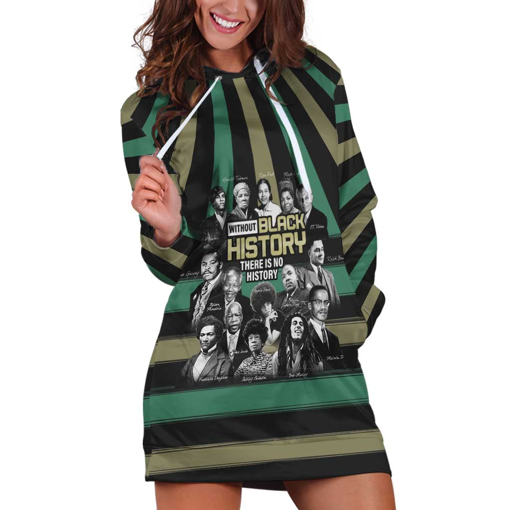 Without Black History There Is No History Hoodie Dress African Hub