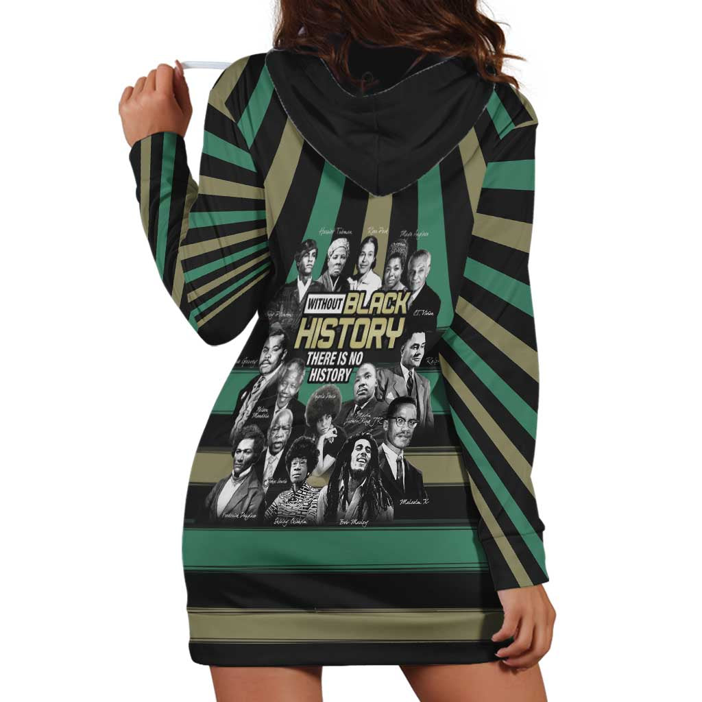 Without Black History There Is No History Hoodie Dress African Hub