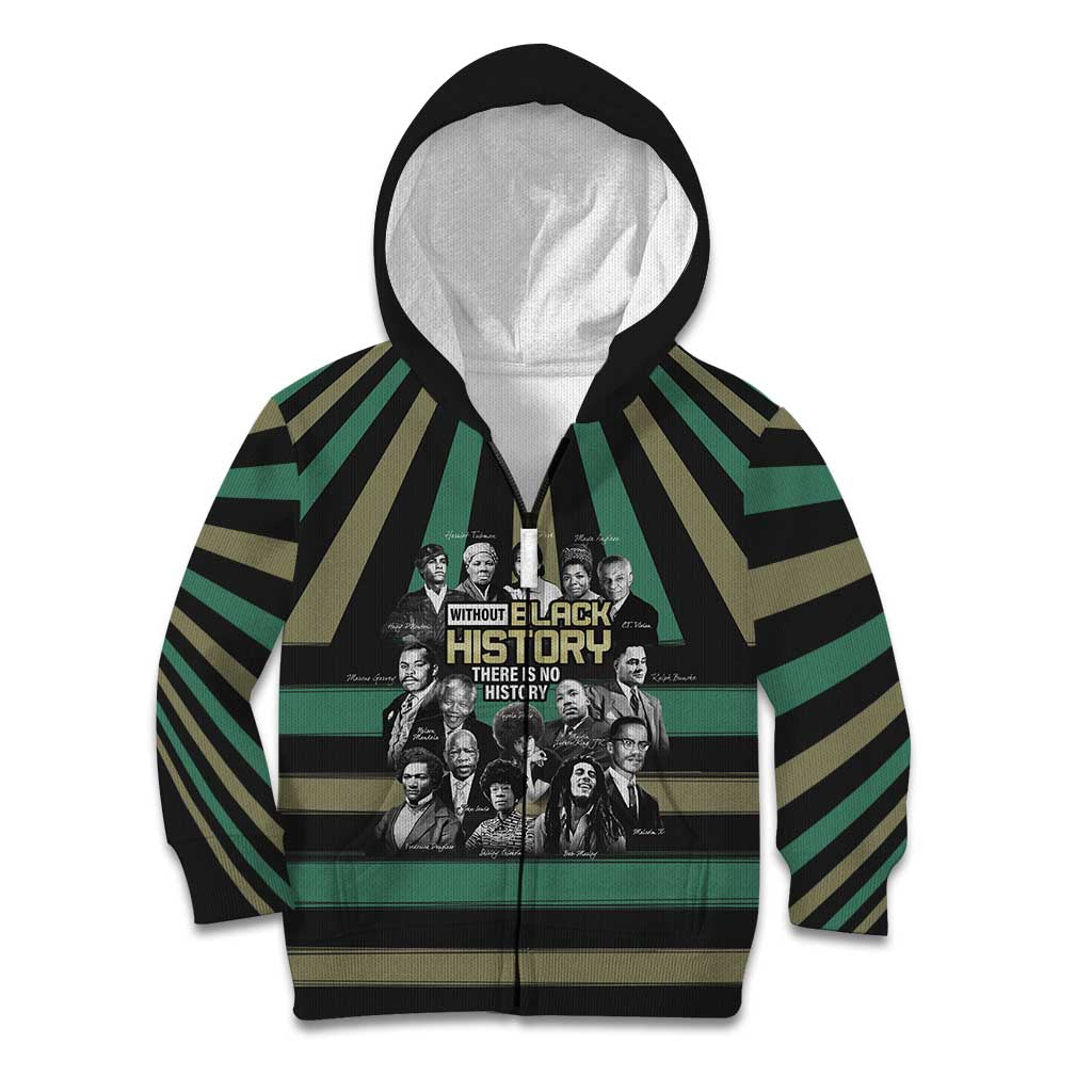 Without Black History There Is No History Kid Hoodie African Hub