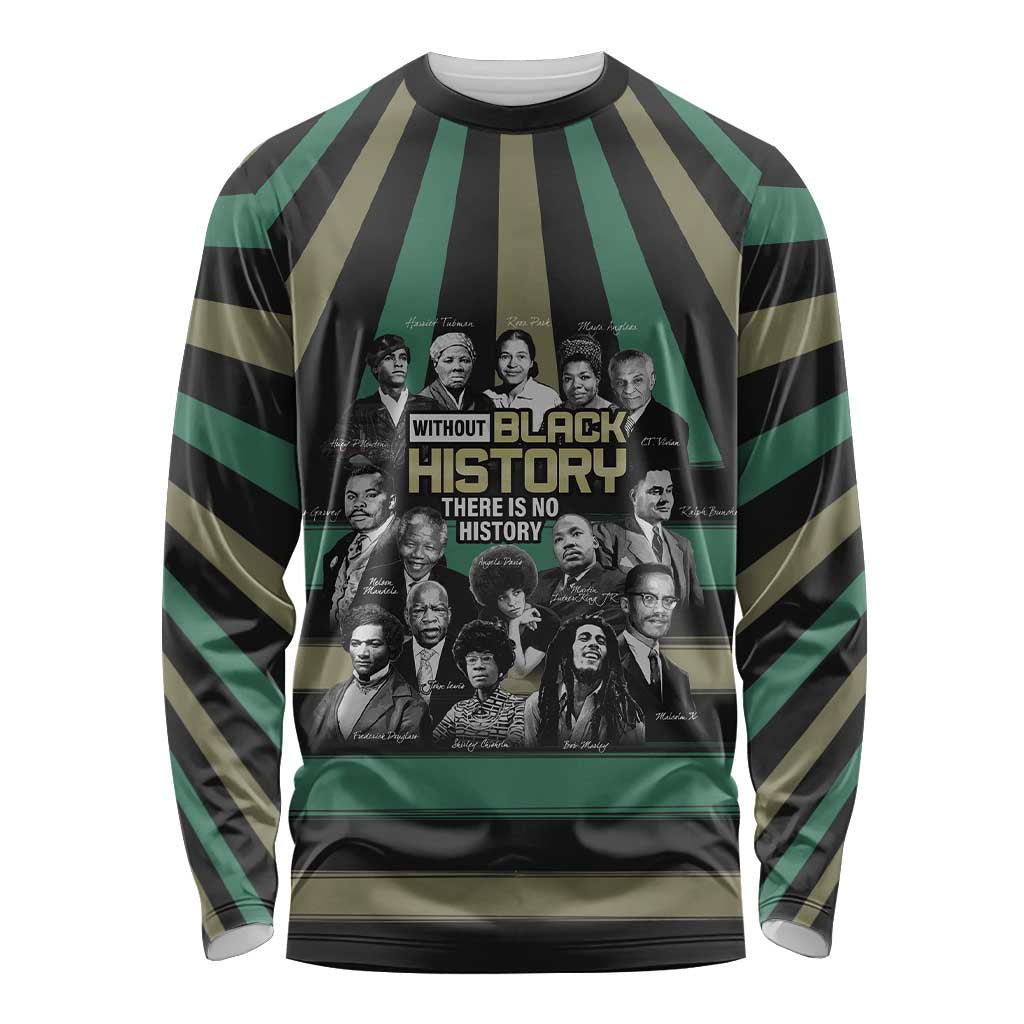 Without Black History There Is No History Long Sleeve Shirt African Hub