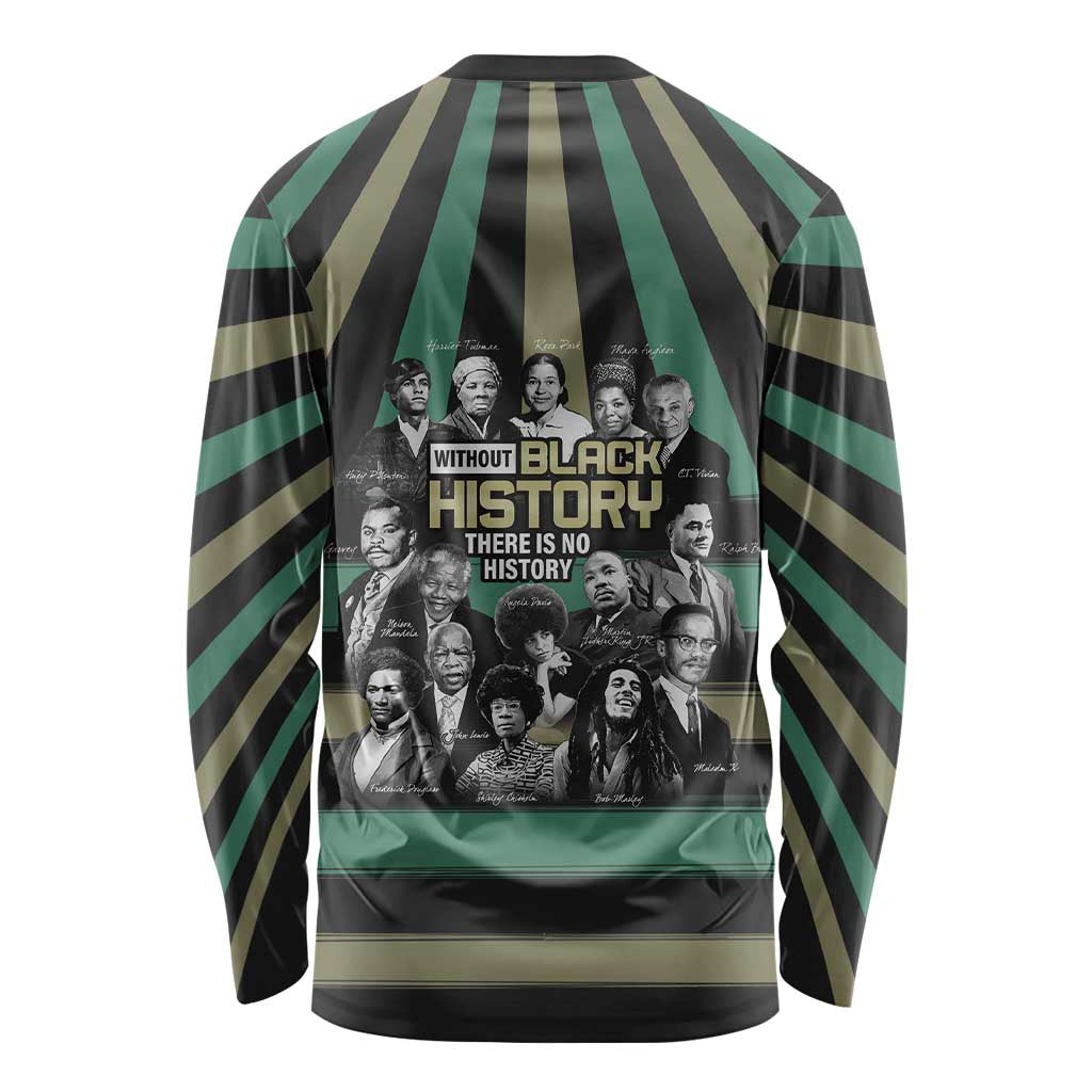 Without Black History There Is No History Long Sleeve Shirt African Hub