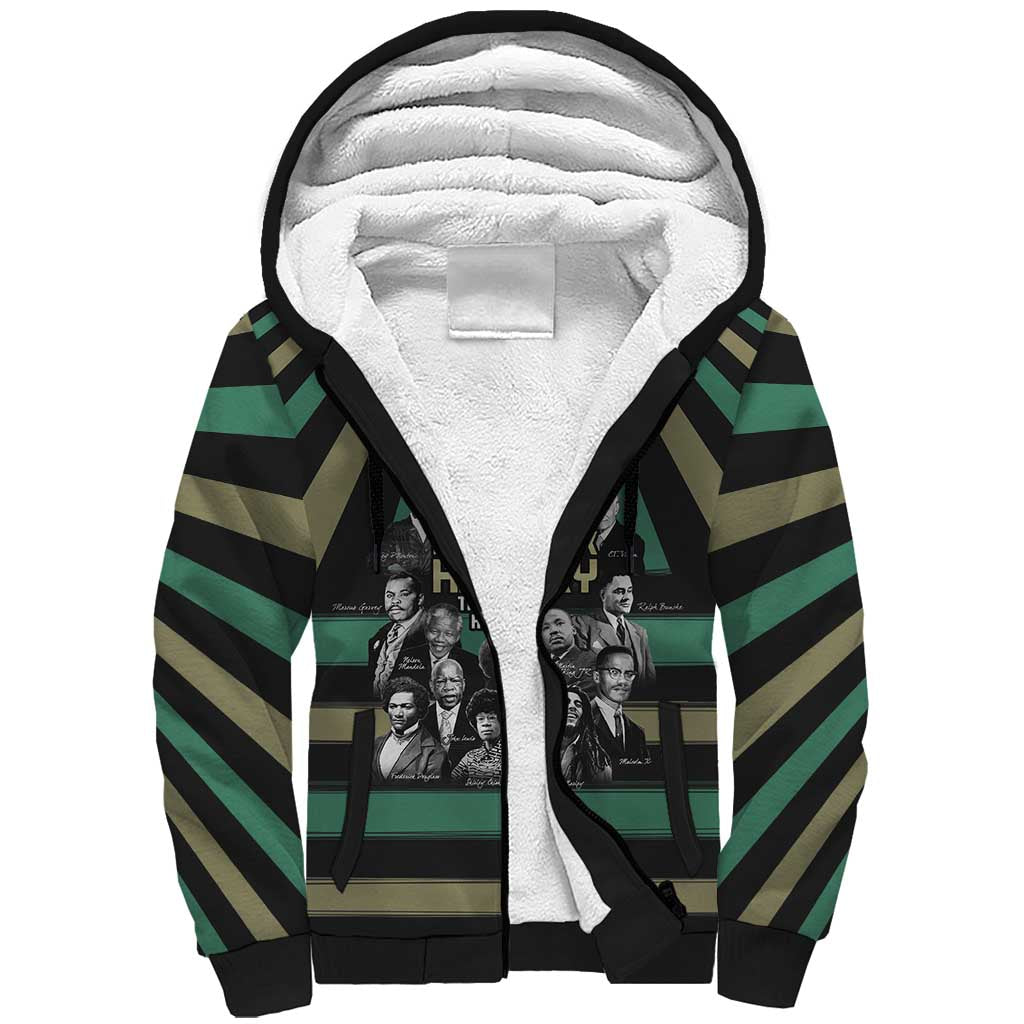 Without Black History There Is No History Sherpa Hoodie African Hub