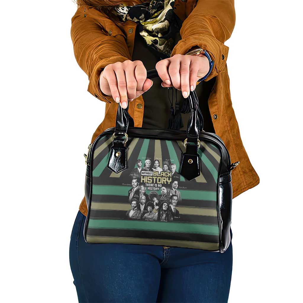 Without Black History There Is No History Shoulder Handbag African Hub