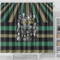 Without Black History There Is No History Shower Curtain African Hub