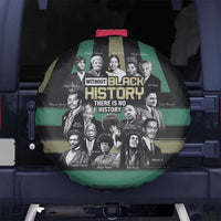 Without Black History There Is No History Spare Tire Cover African Hub