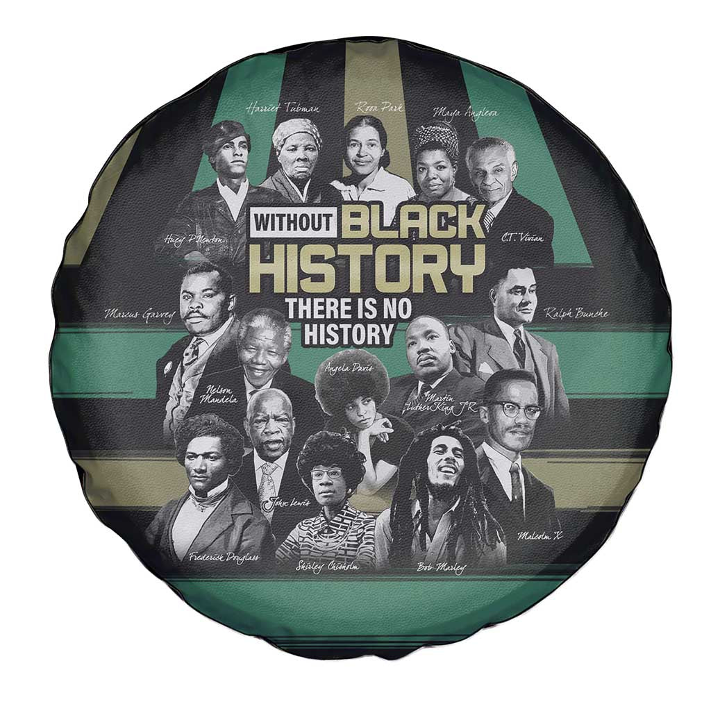 Without Black History There Is No History Spare Tire Cover African Hub