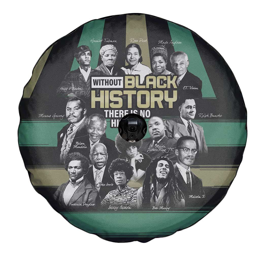 Without Black History There Is No History Spare Tire Cover African Hub