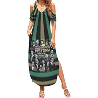 Without Black History There Is No History Summer Maxi Dress African Hub
