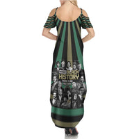 Without Black History There Is No History Summer Maxi Dress African Hub