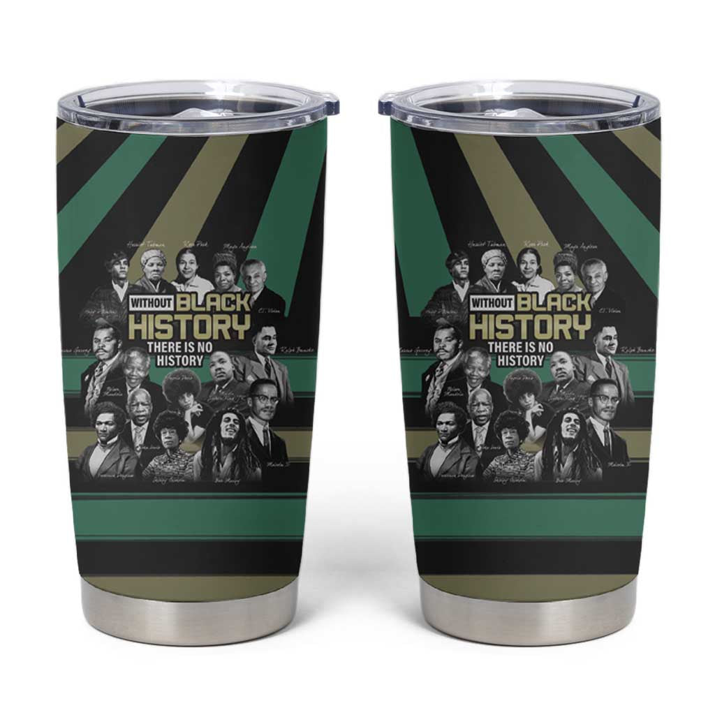 Without Black History There Is No History Tumbler Cup African Hub