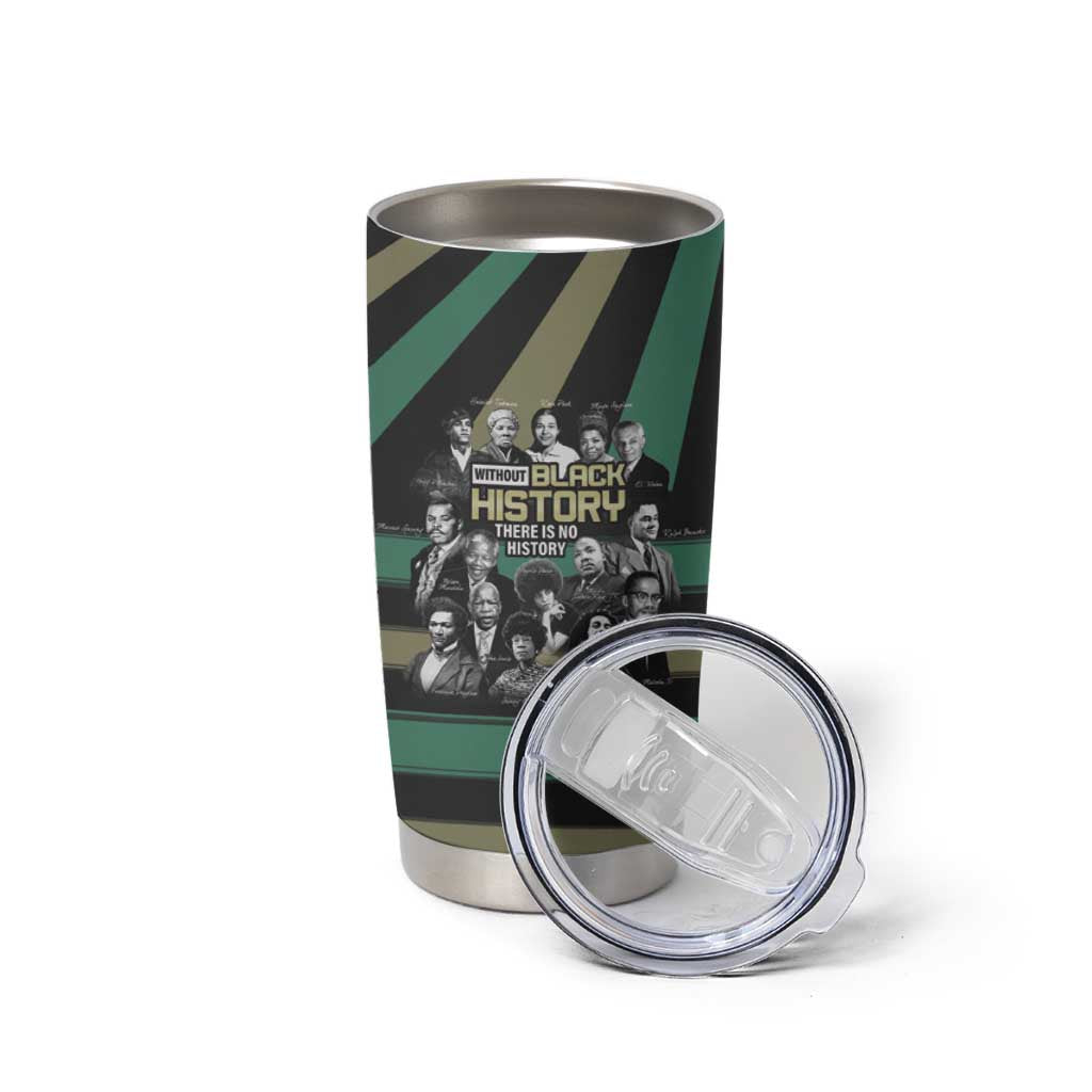 Without Black History There Is No History Tumbler Cup African Hub