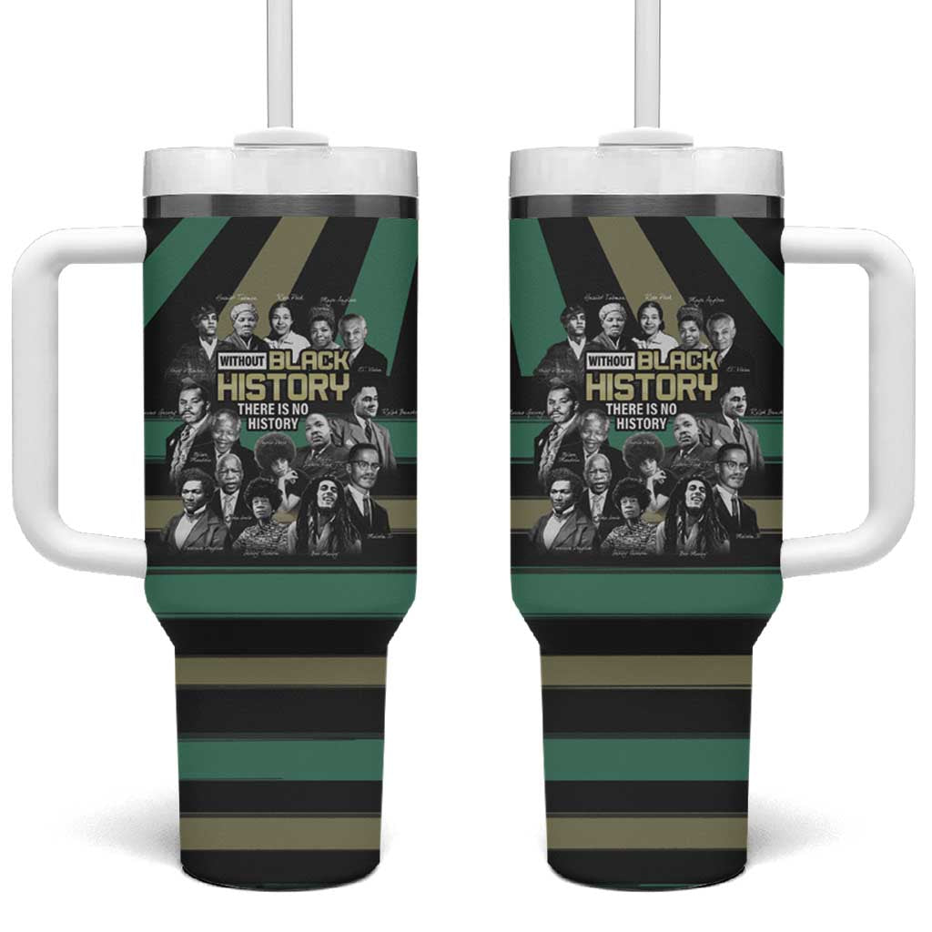 Without Black History There Is No History Tumbler With Handle African Hub