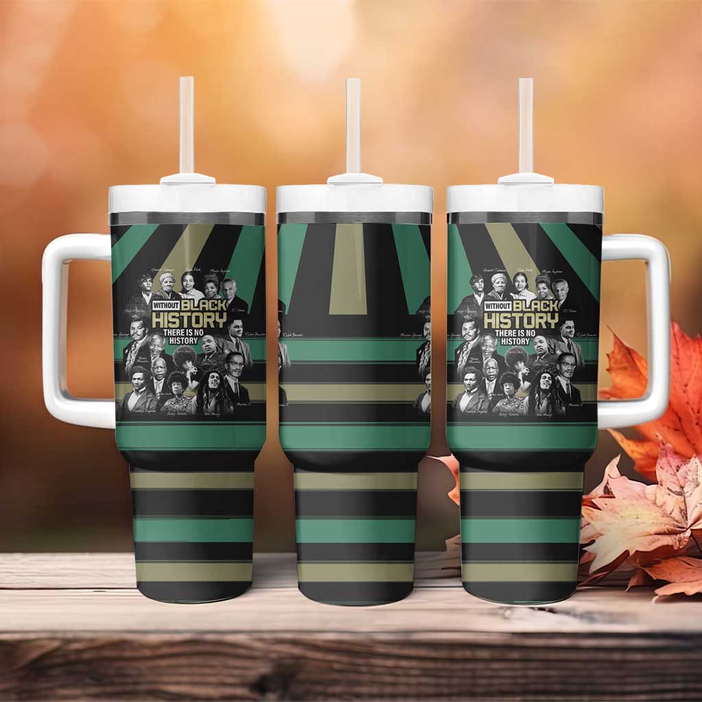 Without Black History There Is No History Tumbler With Handle African Hub