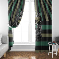 Without Black History There Is No History Window Curtain African Hub