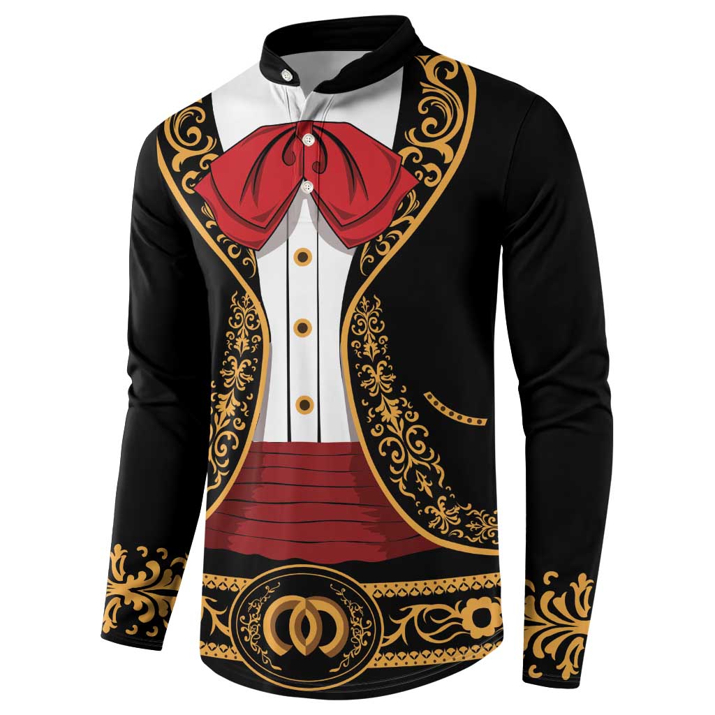 Mexican Charro Suit Button Sweatshirt 2025 Cinco De Mayo Costume