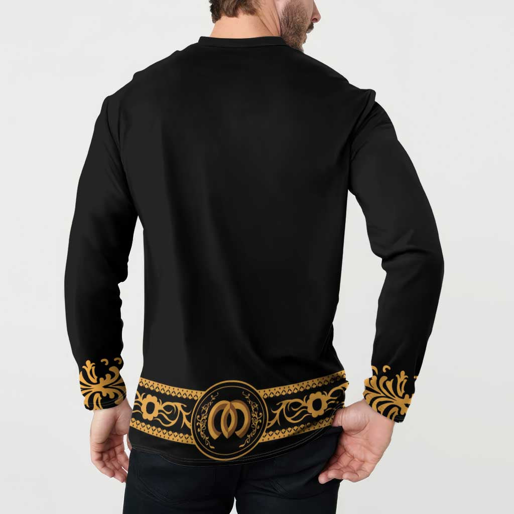 Mexican Charro Suit Button Sweatshirt 2025 Cinco De Mayo Costume