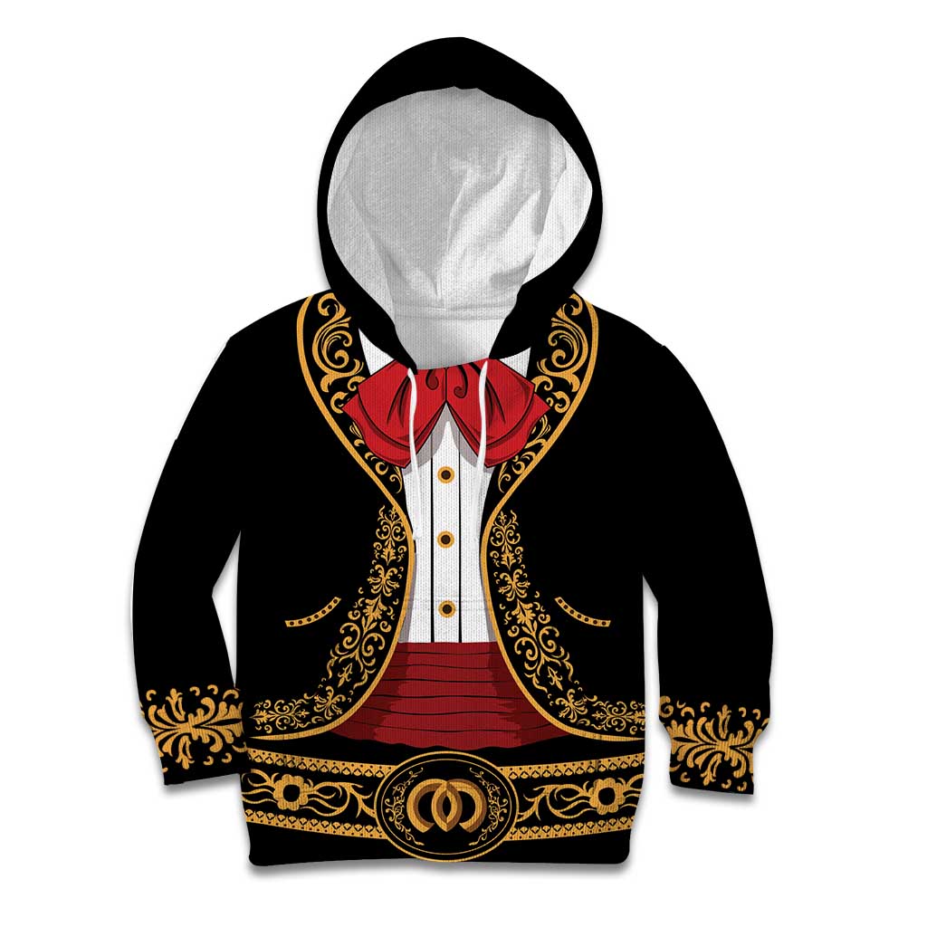 Mexican Charro Suit Kid Hoodie 2025 Cinco De Mayo Costume