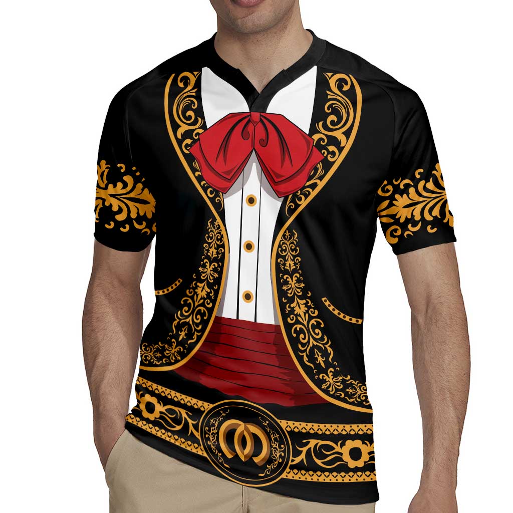Mexican Charro Suit Rugby Jersey 2025 Cinco De Mayo Costume