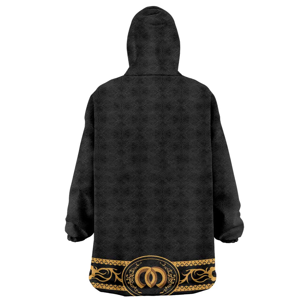 Mexican Charro Suit Wearable Blanket Hoodie 2025 Cinco De Mayo Costume