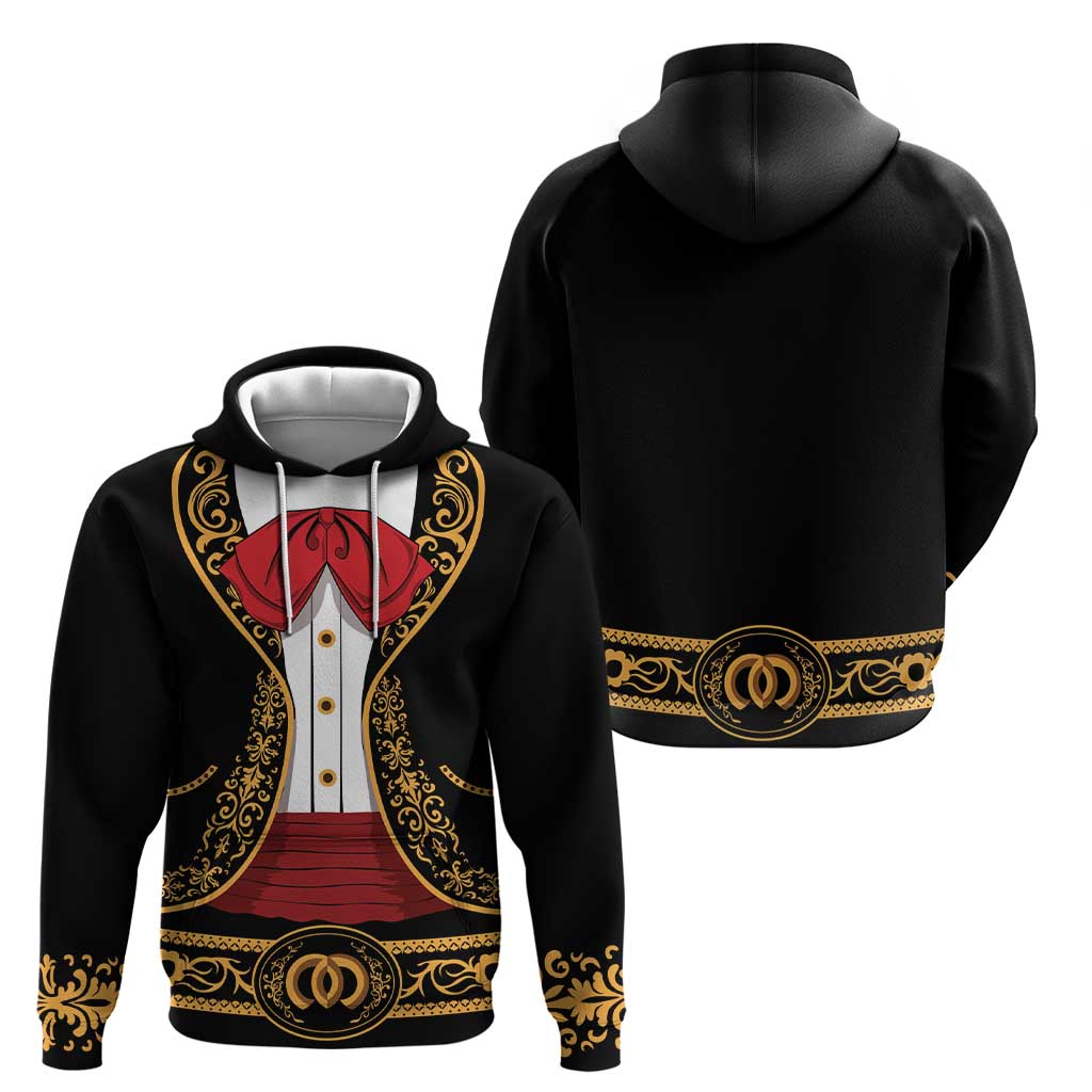 Mexican Charro Suit Zip Hoodie 2025 Cinco De Mayo Costume