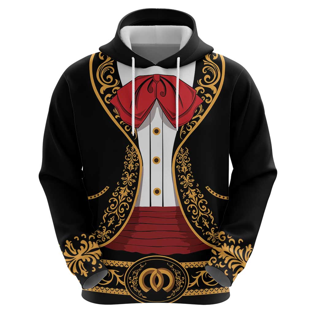 Mexican Charro Suit Zip Hoodie 2025 Cinco De Mayo Costume