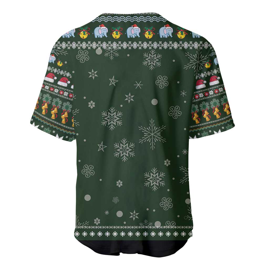 Elephant I Didnt Fart My Butt Blew You A Kiss Baseball Jersey Elephant Christmas DT04 - Wonder Print Shop