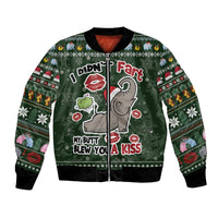 Elephant I Didnt Fart My Butt Blew You A Kiss Bomber Jacket Elephant Christmas DT04 - Wonder Print Shop