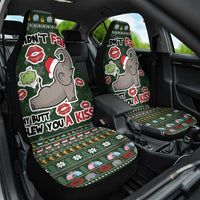 Elephant I Didnt Fart My Butt Blew You A Kiss Car Seat Cover Elephant Christmas DT04 - Wonder Print Shop