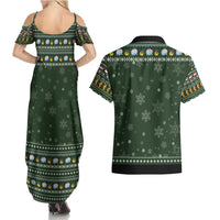 Elephant I Didnt Fart My Butt Blew You A Kiss Couples Matching Summer Maxi Dress and Hawaiian Shirt Elephant Christmas DT04 - Wonder Print Shop