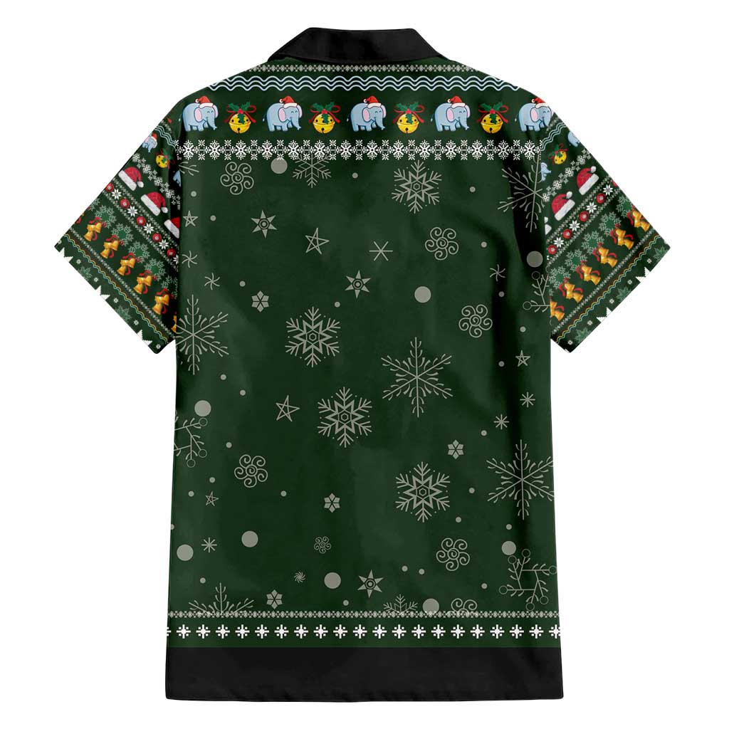 Elephant I Didnt Fart My Butt Blew You A Kiss Hawaiian Shirt Elephant Christmas DT04 - Wonder Print Shop