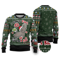 Elephant I Didnt Fart My Butt Blew You A Kiss Ugly Christmas Sweater Elephant Christmas DT04 - Wonder Print Shop