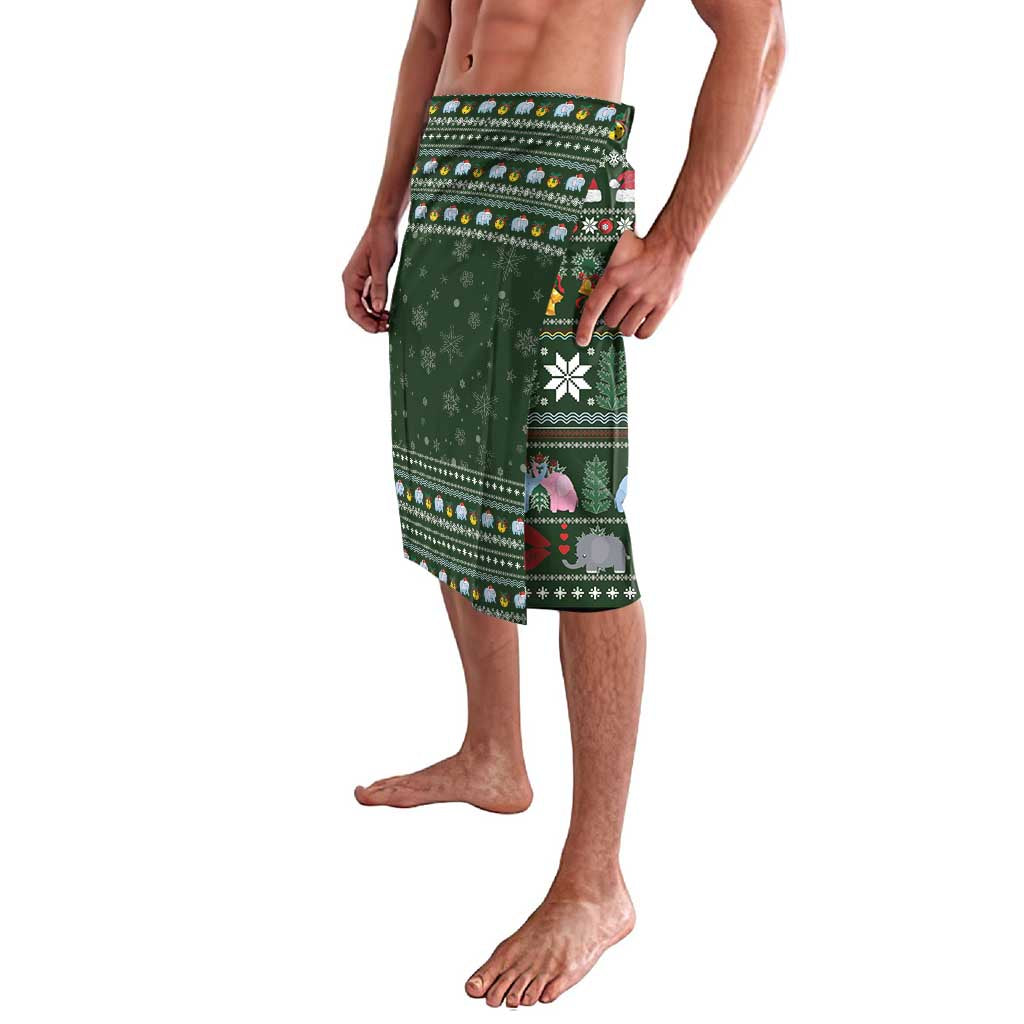 Elephant I Didnt Fart My Butt Blew You A Kiss Lavalava Elephant Christmas DT04 - Wonder Print Shop