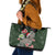 Elephant I Didnt Fart My Butt Blew You A Kiss Leather Tote Bag Elephant Christmas DT04 - Wonder Print Shop