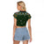 Elephant I Didnt Fart My Butt Blew You A Kiss Raglan Cropped T Shirt Elephant Christmas DT04 - Wonder Print Shop