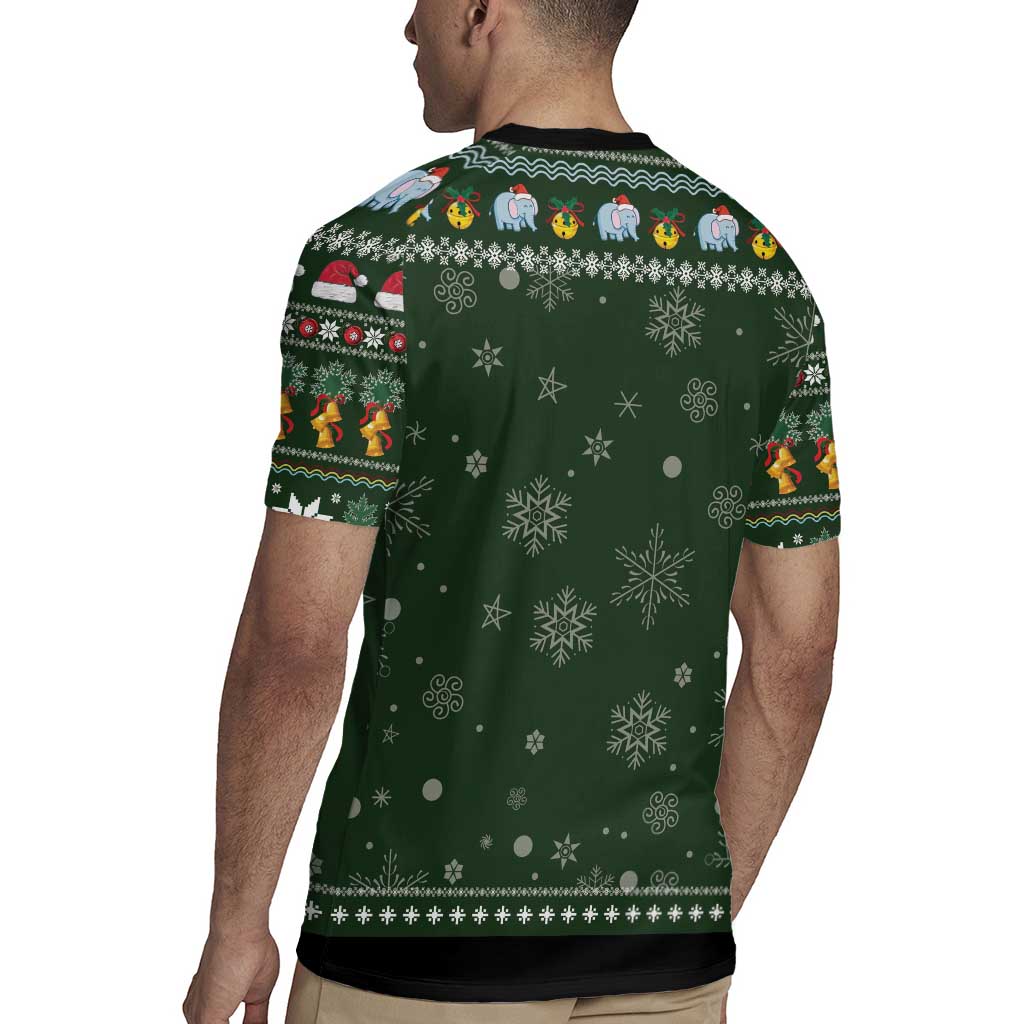Elephant I Didnt Fart My Butt Blew You A Kiss Rugby Jersey Elephant Christmas DT04 - Wonder Print Shop