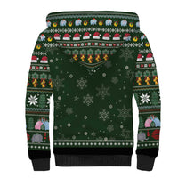 Elephant I Didnt Fart My Butt Blew You A Kiss Sherpa Hoodie Elephant Christmas DT04 - Wonder Print Shop
