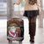 Hockey Checking It Once Checking It Twice Luggage Cover Santa Playing Ice Hockey Christmas DT04 - Wonder Print Shop