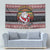 Hockey Checking It Once Checking It Twice Tapestry Santa Playing Ice Hockey Christmas DT04 - Wonder Print Shop
