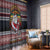 Hockey Checking It Once Checking It Twice Window Curtain Santa Playing Ice Hockey Christmas DT04 - Wonder Print Shop