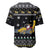 Im Digging Christmas Baseball Jersey Tractor Santa Claus DT04 - Wonder Print Shop