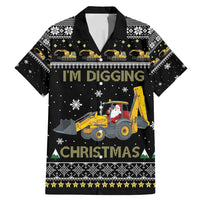 Im Digging Christmas Family Matching Mermaid Dress and Hawaiian Shirt Tractor Santa Claus DT04 - Wonder Print Shop