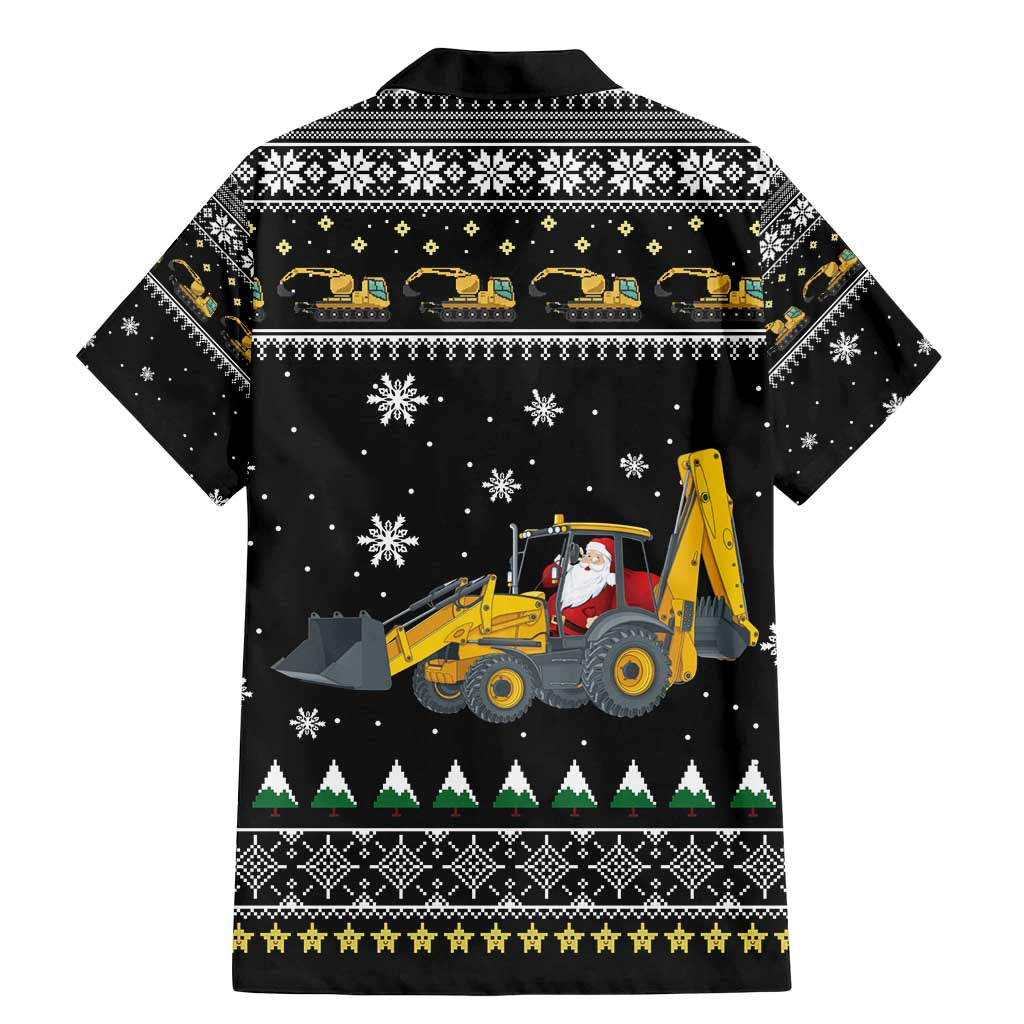 Im Digging Christmas Family Matching Mermaid Dress and Hawaiian Shirt Tractor Santa Claus DT04 - Wonder Print Shop