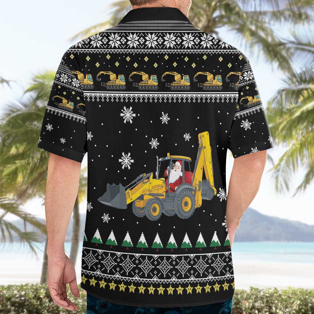 Im Digging Christmas Hawaiian Shirt Tractor Santa Claus DT04 - Wonder Print Shop