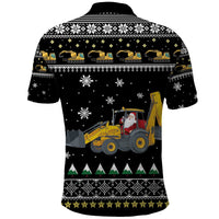 Im Digging Christmas Polo Shirt Tractor Santa Claus DT04 - Wonder Print Shop