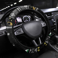 Im Digging Christmas Steering Wheel Cover Tractor Santa Claus DT04 - Wonder Print Shop