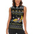 Im Digging Christmas Women Sleeveless Polo Shirt Tractor Santa Claus DT04 - Wonder Print Shop